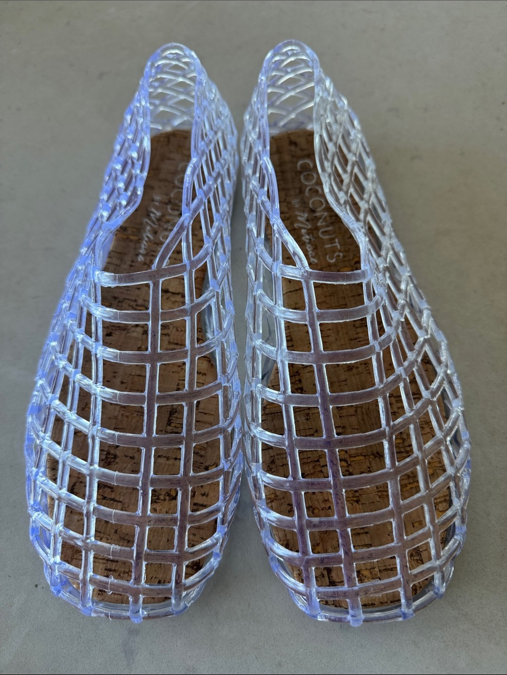 Coconuts by Matisse Clear Marlow Jelly Cage Flats - Transparent